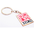 Metal keychain