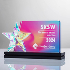 Plated Crystal Award