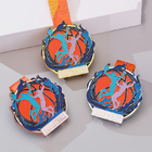 Basketball Metal Medal