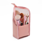 Standing visual makeup bag