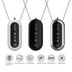 Portable neck-hanging air purifier