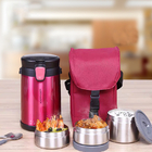 Lock & Lock Large Capacity Stainless Steel Insulated Multi-Layer Lunch Box