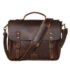 Retro Genuine Leather Briefcase