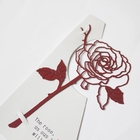 Rose Metal Bookmark