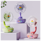 Transparent Desktop Rechargeable Portable Fan