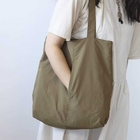 Solid color Japanese-style nylon crossbody bag