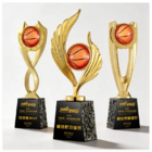 Basketball Metal Trophy
