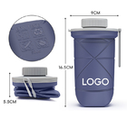 BPA‑FREE Travel Mug with Lid and Lanyard