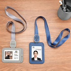 Retractable Lanyard Card Holder