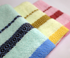 【Taiwan-made】Honeycomb Satin Stripe Towel