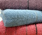 【Taiwan-made】Dark Graphene Horizontal Stripe Towel
