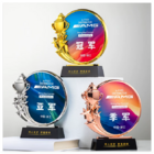 Metal Crystal Trophy