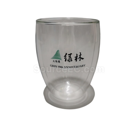 Double Wall Cute Glass Malaysia Corporate Gift Supplier